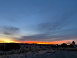 The Most Beautiful Sunrise in Newmexico 