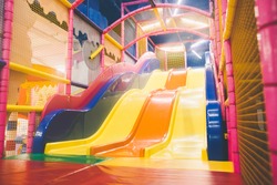 baby indoor children playground . funny time place