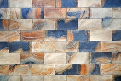Ceramic granite tiles pattern with a relief structure, background, texture