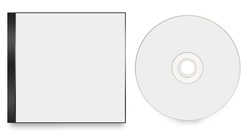 blank cd cover