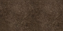 Dirt Seamless Texture, Grunge Rough Surface of Dirt, Seamless Dark Brown Grain Soil, Texture Background, Close-up Top View