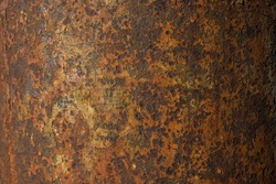 Old stained worn out rusty metal background
