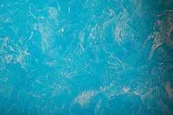 Aqua Blue Cement Wall Backgrounds & Textures