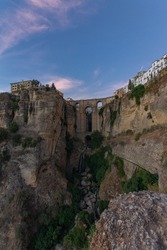 Ronda is a mountaintop city in Spain’s Malaga province