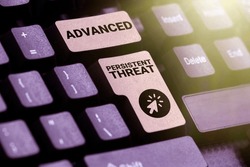 Conceptual display Advanced Persistent Threat. Business idea unauthorized user gains access to a system