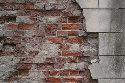 Brick texture for the background. High quality photo