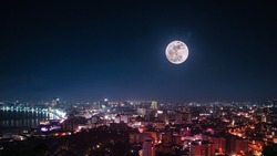 Moonlight on The City 