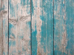 wood background or background from old blue boards