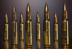 concept military bullet ammo metal