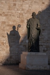 San Nicolas sculpture in Bari.