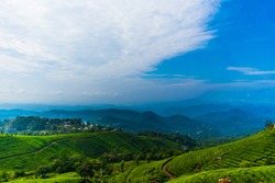 Munnar is a town in the Western Ghats mountain range in India’s Kerala state. A hill station and former resort for the British Raj elite, it's surrounded by rolling hills dotted with tea plantations.