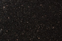 Natural stone Star Galaxy Black Extra, black granite, shiny particles.