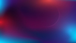 Abstract digital technology futuristic many dots particles on vibrant color background. Vector illustration