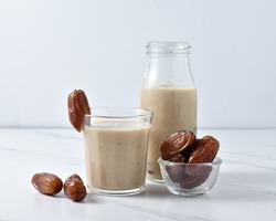 Susu Kurma or Smoothie Dates made from milk and dates or palm fruits. Popular as a Suhoor menu during Ramadan, important to give us energy while fasting.