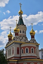 Russian orthodox church in Vienna, Austria