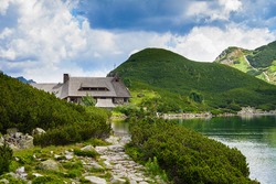 Tatry mountains - a shelter in the Valley of Five Polish Ponds