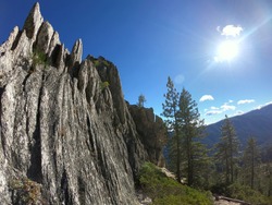 Castle Crags in Northern California