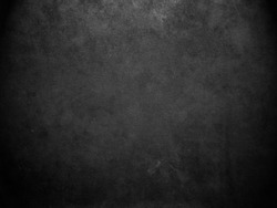 Black background. Grunge wallpaper. Old paper texture