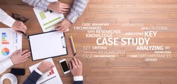 Business Concept: Case Study Word Cloud