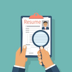 Career Resume Illustration - Free Stock Photo by mohamed hassan on ...