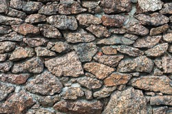 A close up of a rock wall