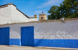 El Toboso village of don quijote Dulcinea in toledo of La Mancha Spain