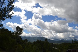 Nature  Rain Clouds sceneries(views) of azad kashmir Landscapes of Azad kashmir pakistan (The northern part of Azad Jammu and Kashmir )
