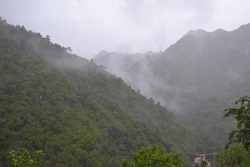 Nature  Rain Clouds sceneries(views) of azad kashmir Landscapes of Azad kashmir pakistan (The northern part of Azad Jammu and Kashmir )