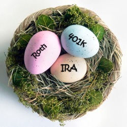 Saving for retirement with IRA,401 K, and Roth