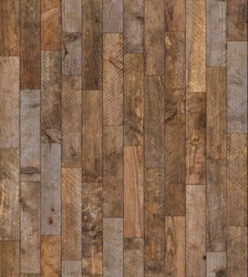 Rustic seamless wood texture. Vintage naturally weathered hardwood vertical planks seamless wooden floor background, sharp and highly detailed.