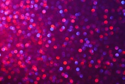 Pink and purple bokeh lights background