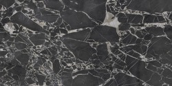 Dark Grey Marble Texture, Natural Italian Granite Marble For Abstract Interior Home Decoration And Ceramic Wall Tiles And Floor Tiles Surface. 
