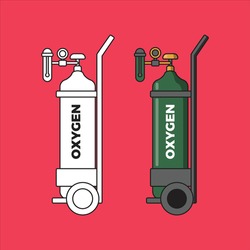 Medical oxygen tank Covid-19 Respiration