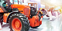 Exhibition of agricultural tractors and machinery