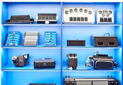 Parts and spare parts for car air conditioners