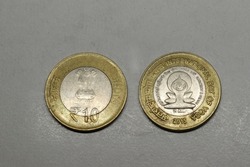 Indian Currency, international day of yoga, Ten Rupees Coin, Indian Currency, Money, Ten Rupees old coin