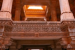 Adalaj Step Well Window, Adalaj Step well Pillars, Adalaj Step well Stone Work Gandhinagar Gujarat