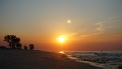 Mananga Aba Beach when the sun goes down, Southwest Sumba