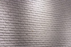 white brick wall background perspective