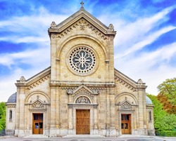 Church Eglise Notre Dame Des  Champs. Paris. France