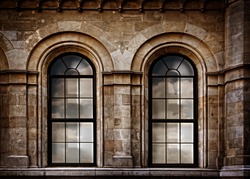 vintage arc windows