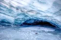 Ice Cave in Zermatt Region