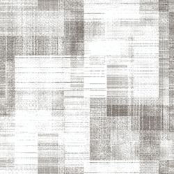 Expressive paint linen textured gray striped lines seamless pattern design, vector texture. modern geometric background. monochrome repeating pattern with interlacing for jacket, rug