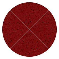 Quartz round ceramic mosaic stone texture, quartz ceramic mosaic abstract background pattern, red seamless quartz ceramic mosaic texture