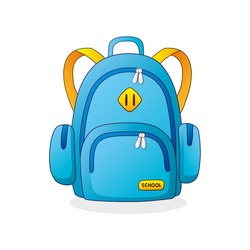 Blue Backpack - Free Stock Photo by Pixabay on Stockvault.net