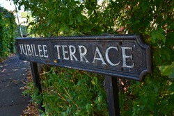 Jubilee terrace sign