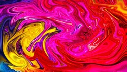 4K Abstract Colorful Marble Texture Background