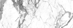 Carrara White premium marble texture white calacatta stone background, Interior kitchen or Bathroom design for Ceramic tile,grey
