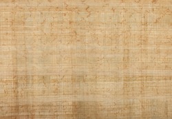 Close up background texture of ancient Egyptian papyrus or byblos paper reed document