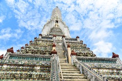 Steep Stairways to the Top of Wat Arun